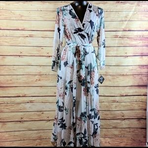 NWT Kate and Lily Floral Maxi Dress Size 8